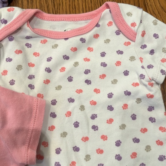 ROCOCO ONESIE SHORT SLEEVES POODLE THEME SIZE 3M - Picture 4 of 5